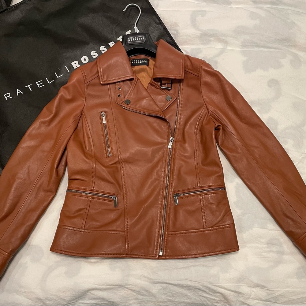 Fratelli Rossetti Women's Brown Leather Jacket